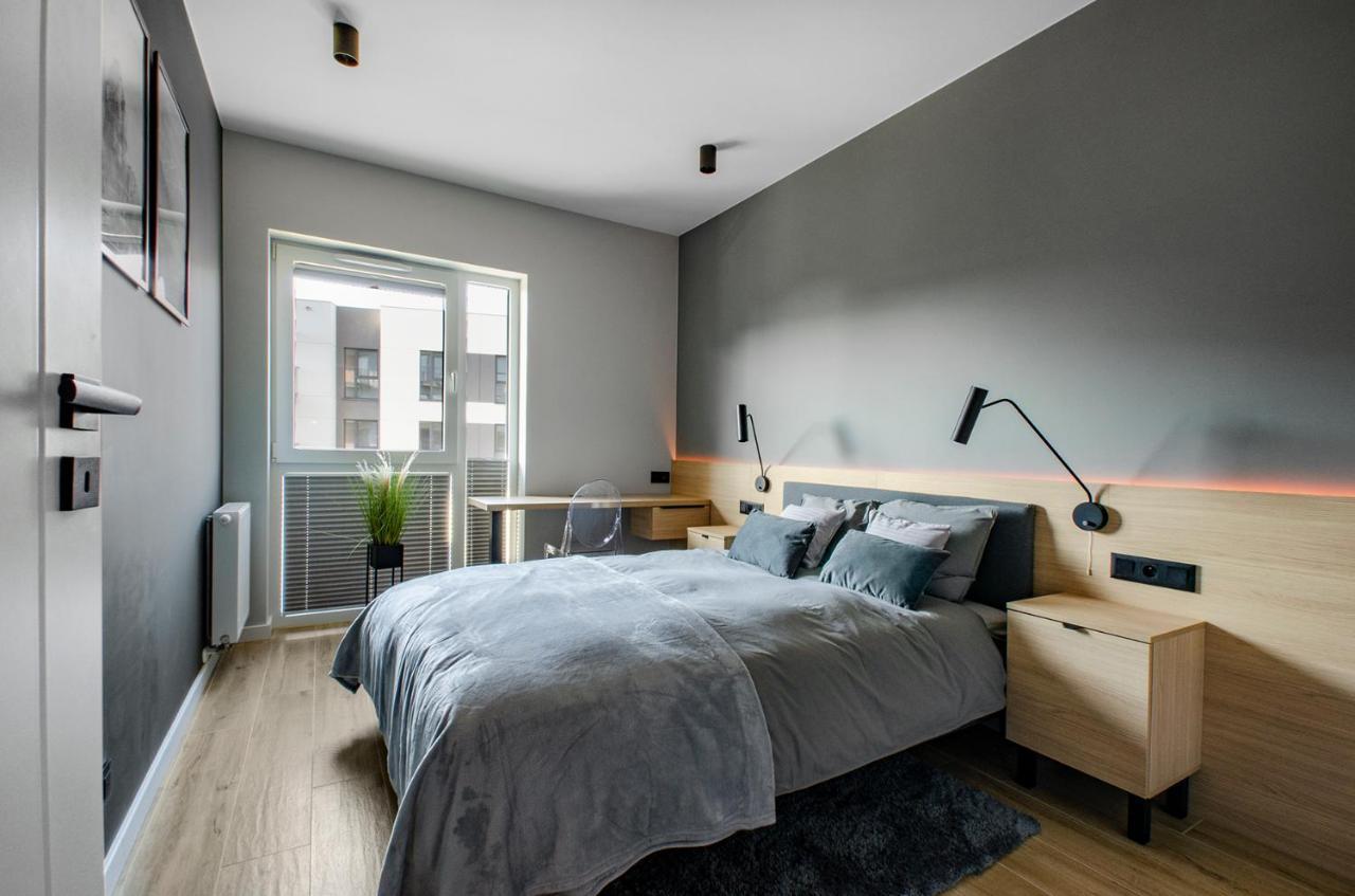 Apartament Manufaktura Centrum Z Klimatyzacja Лодзь Екстер'єр фото